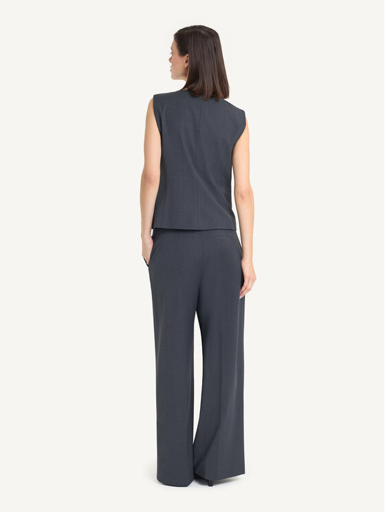KMX KMX Spodnie materiałowe 809490020 Szary Wide Fit