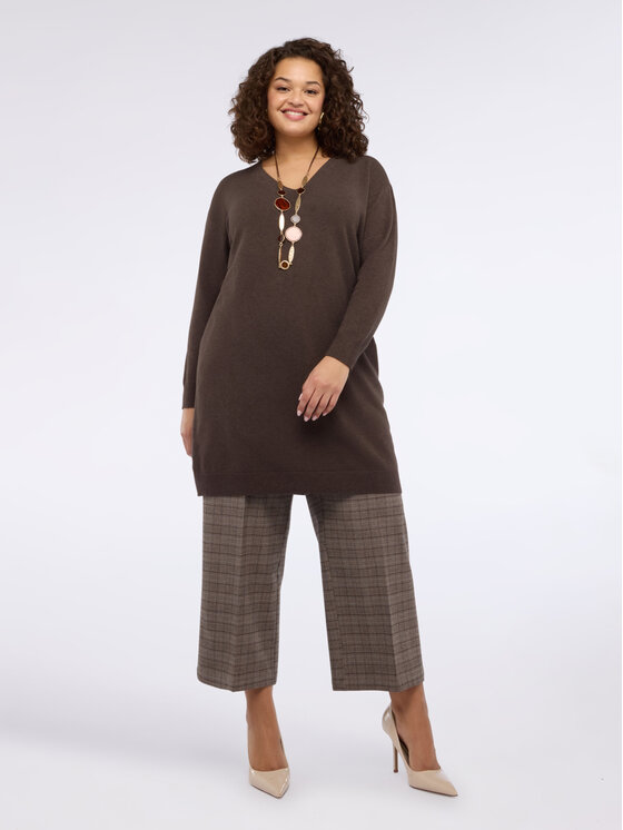 Fiorella Rubino Fiorella Rubino Cardigan M055E002041N022 Marrone Regular Fit