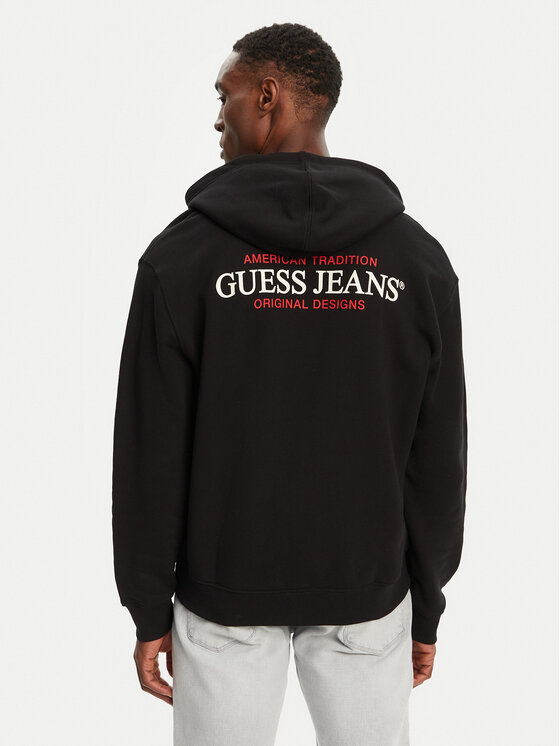 Guess Jeans Guess Jeans Bluză M5RQ45 KCPR1 Negru Regular Fit