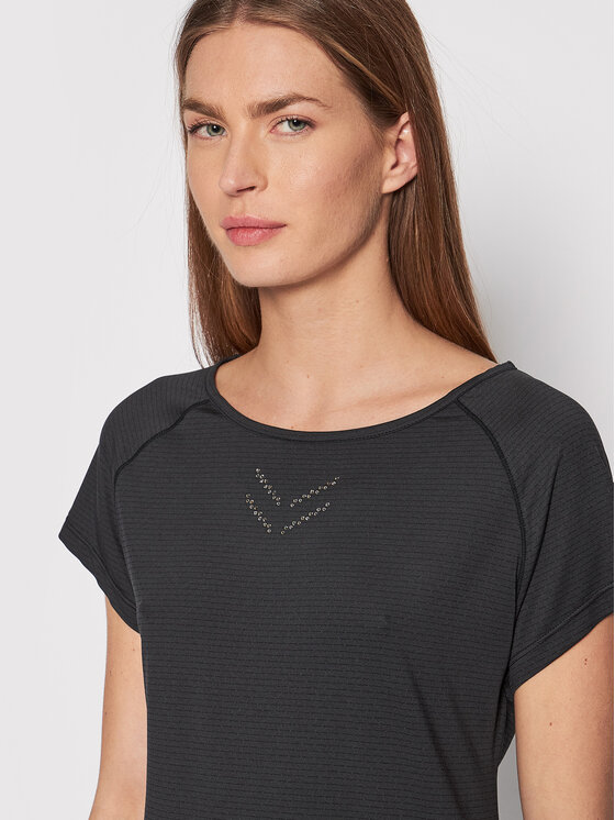 Maglietta tecnica Crystallize Active DWT618 Nero