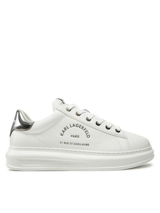 KARL LAGERFELD KARL LAGERFELD Laisvalaikio batai KL52538K Balta
