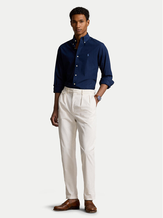 Polo Ralph Lauren Polo Ralph Lauren Koszula 710928255001 Granatowy Custom Fit