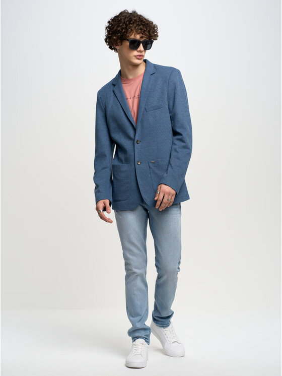 BIG STAR BIG STAR Jeansy MARTIN_213_190 Niebieski Slim Fit