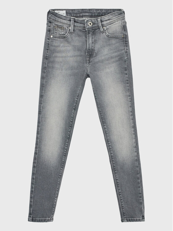 Pepe Jeans Džinsi Pixlette PG201542 Pelēks Skinny Fit