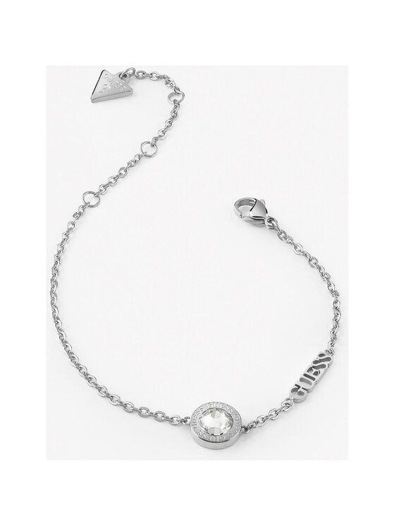 Guess Guess Náramek JUBB02246JWRHS Stříbrná