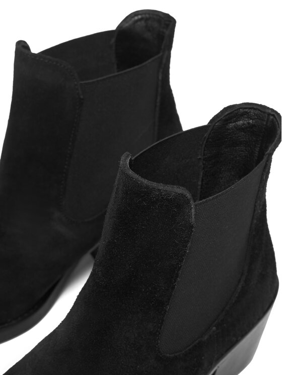 Simple Simple Škornji SL-15-02-000050 Črna