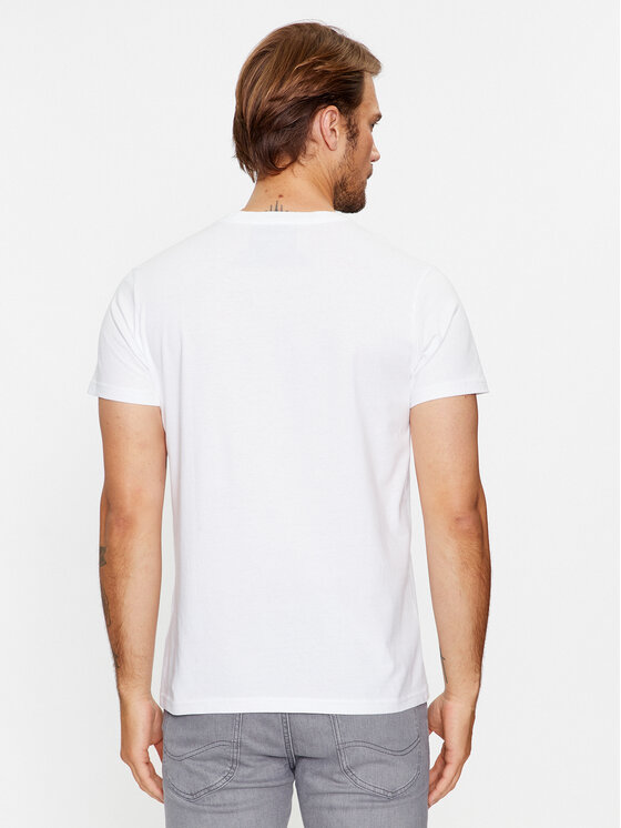 Lee Lee Komplet 2 t-shirtów 112145317 Granatowy Fitted Fit