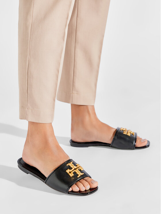 Tory Burch Tory Burch Klapki Eleanor Slide 88744 Czarny