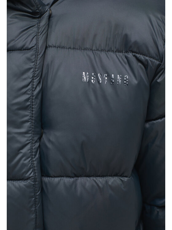 Mustang Mustang Kurtka damska Heidi Mid Puffer Czarny Regular Fit