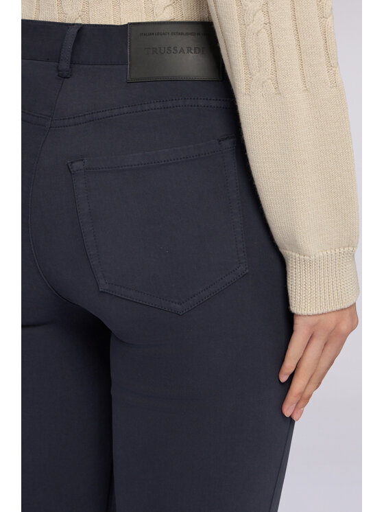 Trussardi Trussardi Pantaloni di tessuto P7039100289N034 Celeste Skin Fit