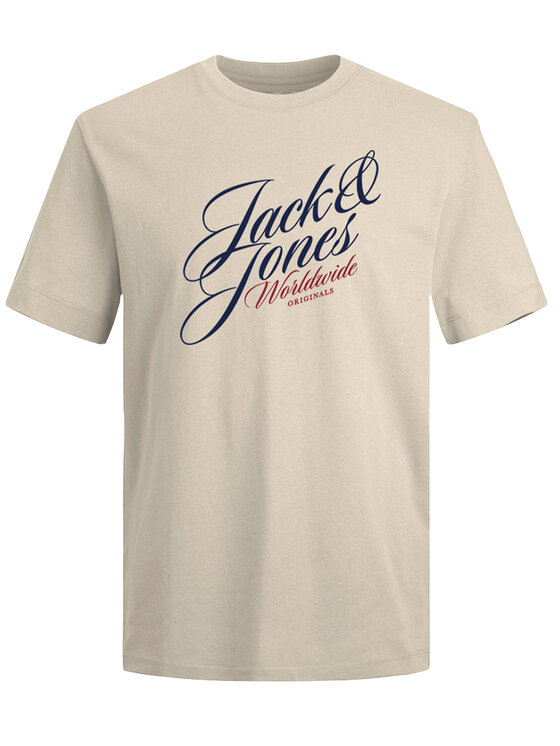 Jack&Jones Jack&Jones Set 5 majic s kratkimi rokavi Inwood 12291656 Pisana Regular Fit