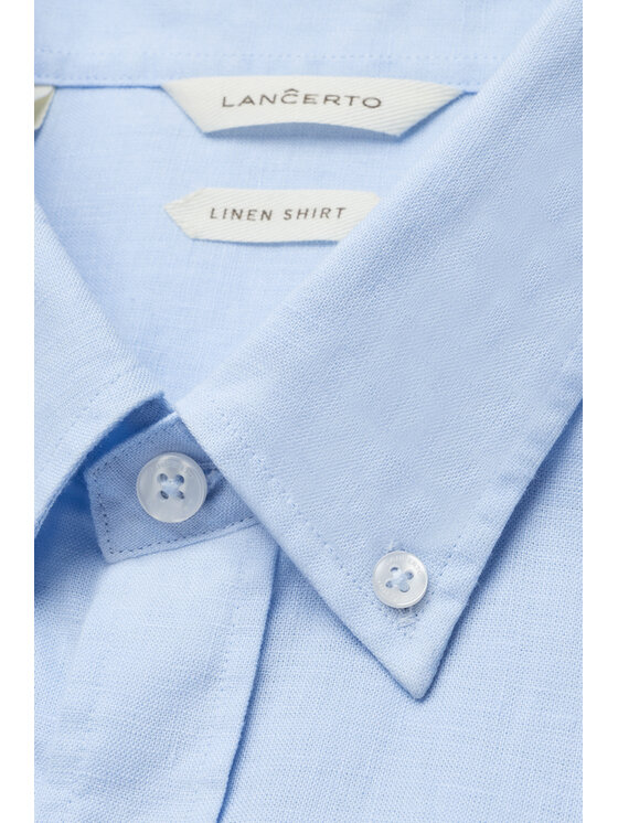 Lancerto Lancerto Koszula Basilia KO073126000026 Niebieski Regular Fit
