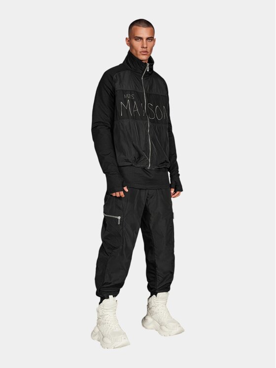 MADE BY SOCIETY MADE BY SOCIETY Kurtka anorak Urban Unit - H17645 Czarny Basic Fit