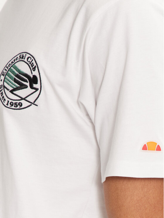 Ellesse Ellesse T-krekls Condena SHX20960 Balts Regular Fit