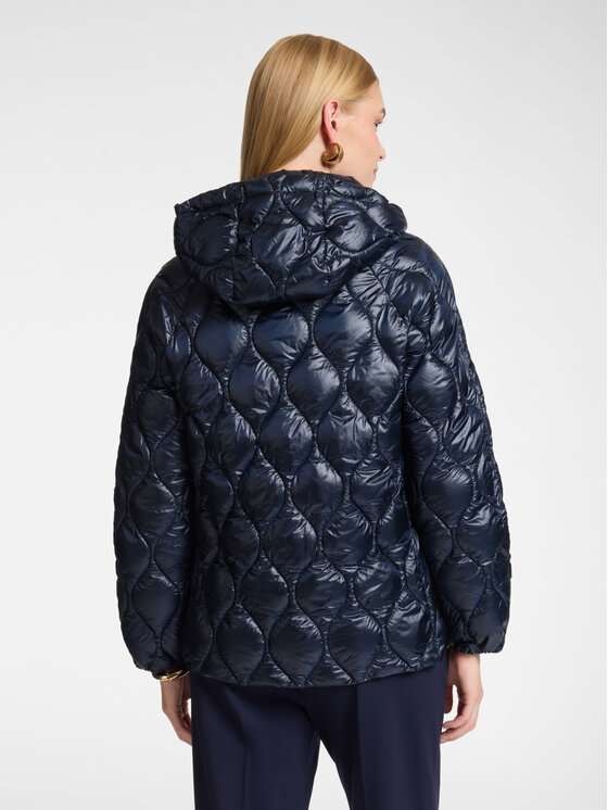 Elena Mirò Elena Mirò Kurtka puchowa F092P000229N0H4 Niebieski Boxy Fit