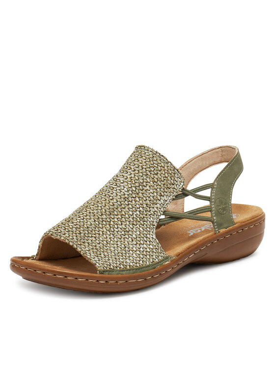 Rieker Rieker Sandalen 60843-52 Grün
