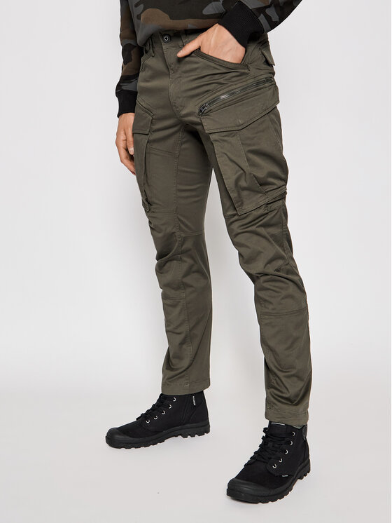 G-Star Raw Штани з тканини Rovic D02190 5126 1260 Сірий Regular Fit