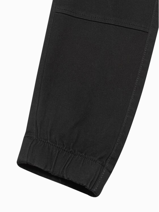 Ombre Ombre Joggery P886 Czarny Cargo Fit