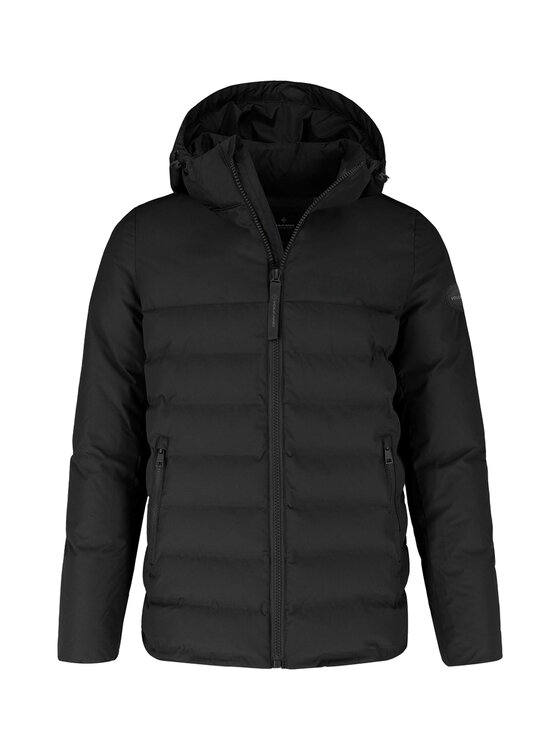 Volcano Volcano Kurtka puchowa J-GAWIR Czarny Regular Fit