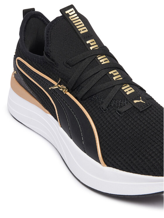 Puma Puma Sneakersy Softride Sabrina Polished Chrome Wns 313719 01 Czarny