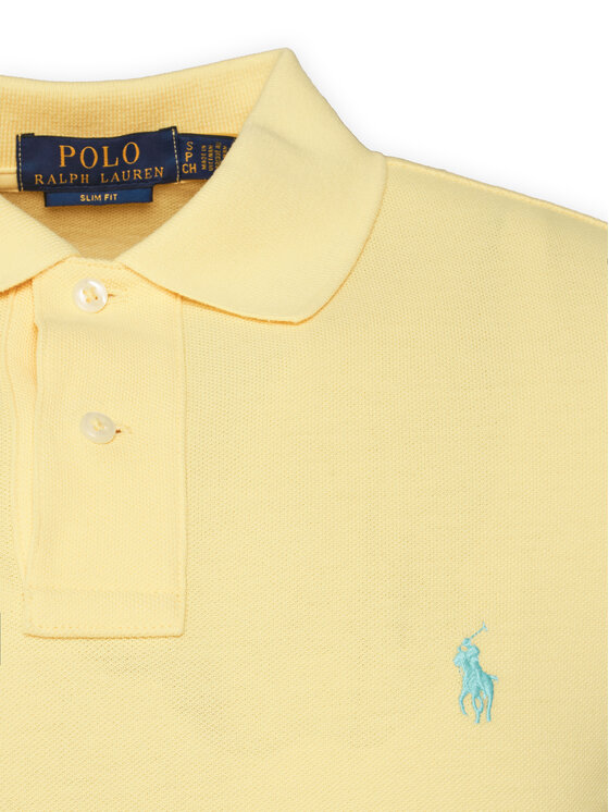 Polo Ralph Lauren Polo Ralph Lauren Polo Core Replen 710795080 Žuta Slim Fit