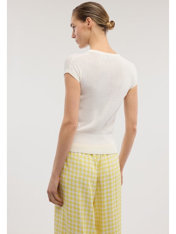 Trussardi Trussardi Maglione M8086001229N011 Bianco Regular Fit