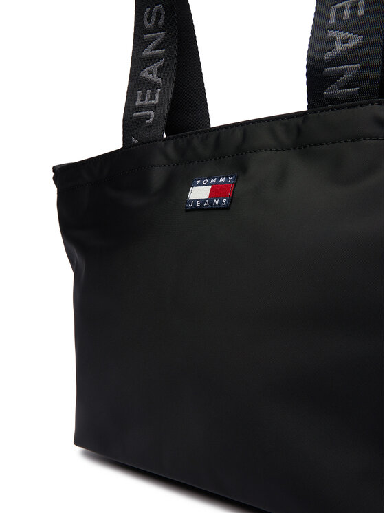 Tommy Jeans Tommy Jeans Táska Tjw Ess Daily Mini Tote AW0AW17890 Fekete