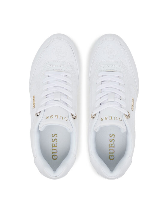 Guess Guess Sneakersy FLTCM9 FAL12 Biały