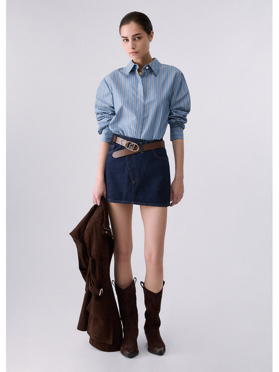 Liu Jo Liu Jo Gonna di jeans UF6214D485477000 Azzurro chiaro Regular Fit