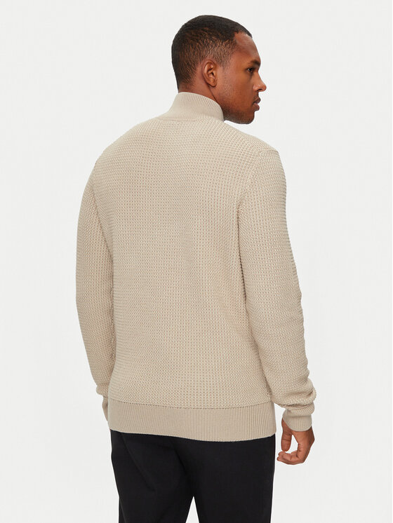 BOSS Boss Rollkragenpullover H-Emaurelio 50526833 Beige Regular Fit