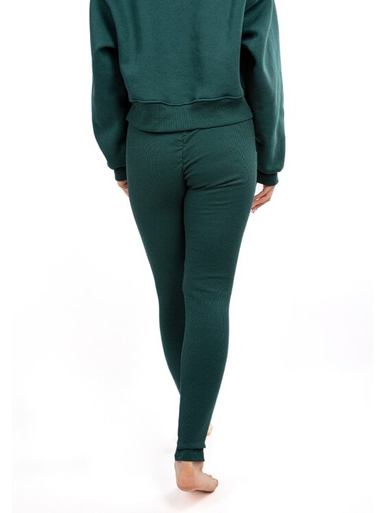 DKaren Sport DKaren Sport Legginsy DK-K-B13 Zielony Classic Fit