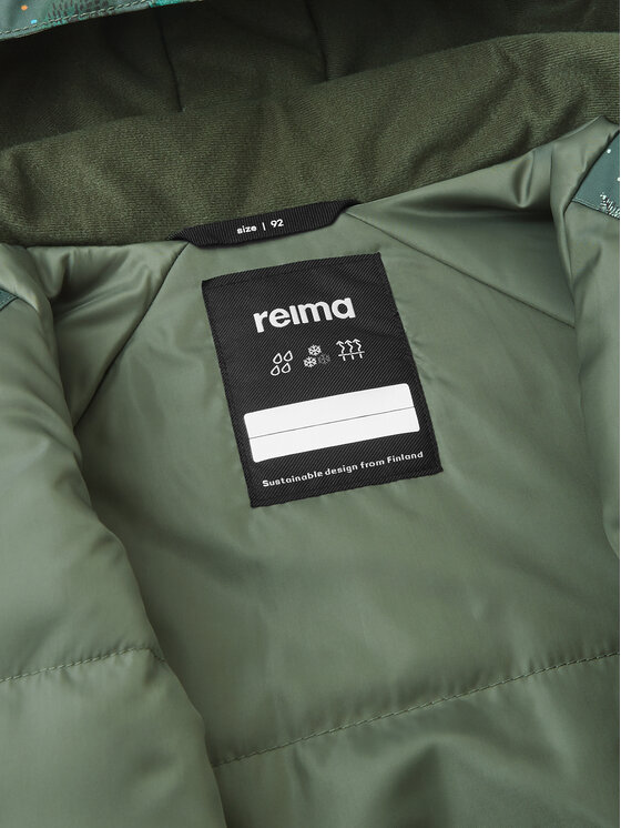 Reima Reima Kombinezon zimowy Puhuri 5100116B Zielony Regular Fit