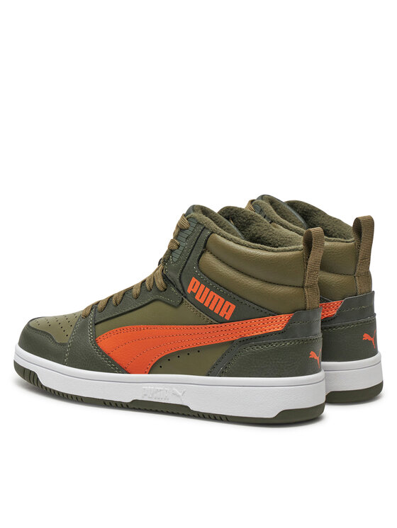 Puma Puma Tenisice Rebound V6 Mid Wtr Jr 394685 05 Kaki