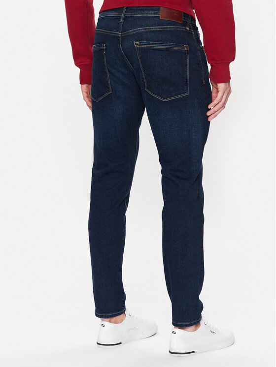 Pepe Jeans Pepe Jeans Jeansy Stanley PM206326 Niebieski Taper Fit