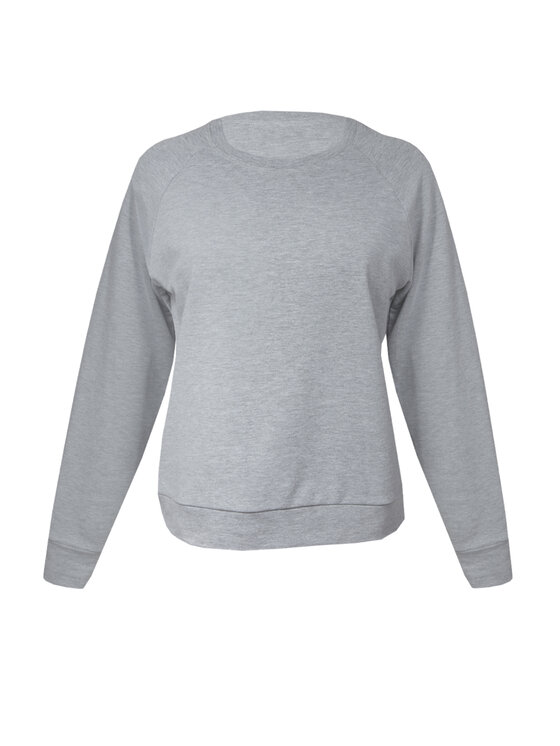 DKaren Sport DKaren Sport Bluza Wenezja Szary Slim Fit