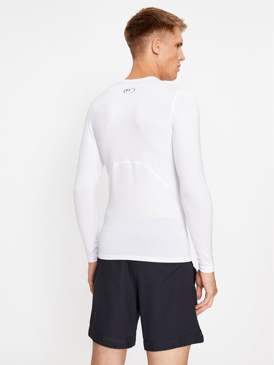 Under Armour Under Armour Funkčné tričko Ua Hg Armour Comp Ls 1361524 Biela Compression Fit