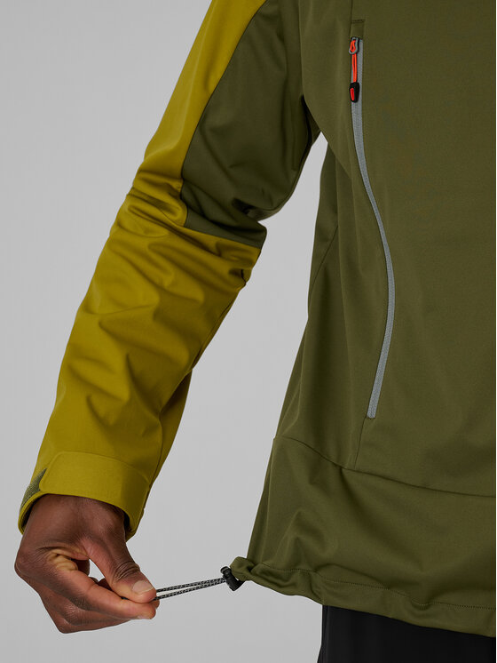 4F 4F Kurtka przejściowa TREKKING Khaki Regular Fit