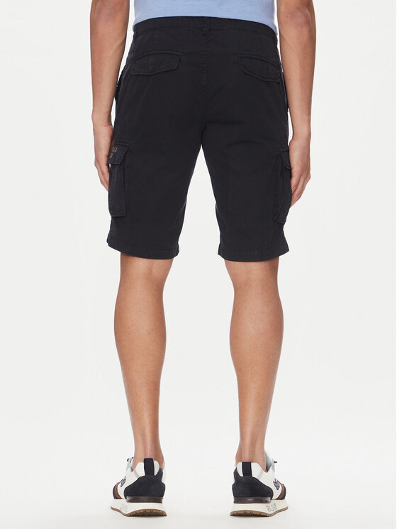 Aeronautica Militare Aeronautica Militare Auduma šorti 251BE066CT1122 Tumši zils Regular Fit