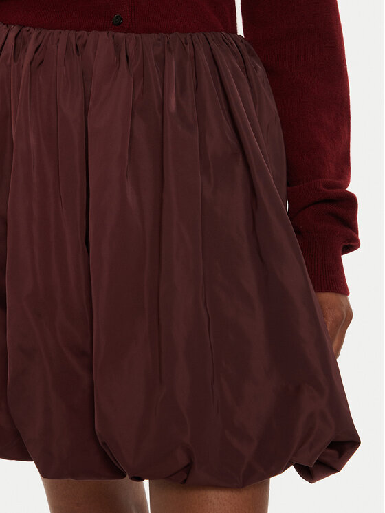 Herskind Herskind Φούστα mini Evans 5202155 Μπορντό Regular Fit