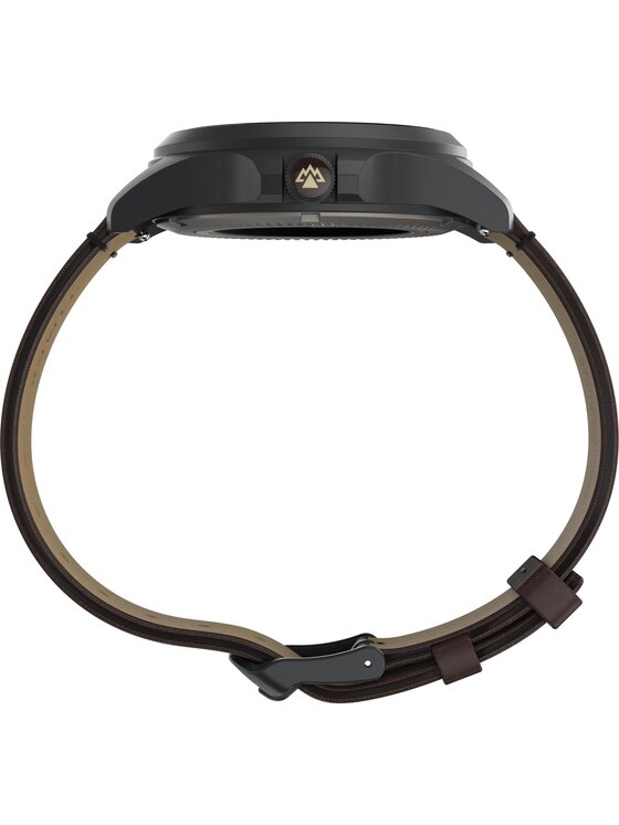 Timex Timex Zegarek TW2Y90900 Brązowy