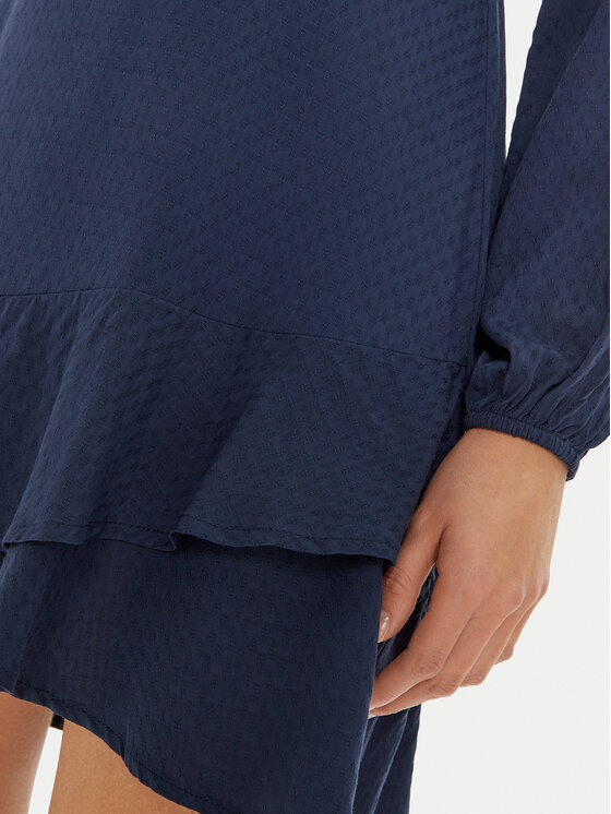 Pepe Jeans Pepe Jeans Vsakodnevna obleka Kendall PL953610 Mornarsko modra Regular Fit
