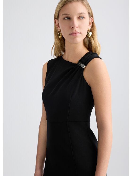 Liu Jo Liu Jo Abito da cocktail CA5337T295722222 Nero Regular Fit