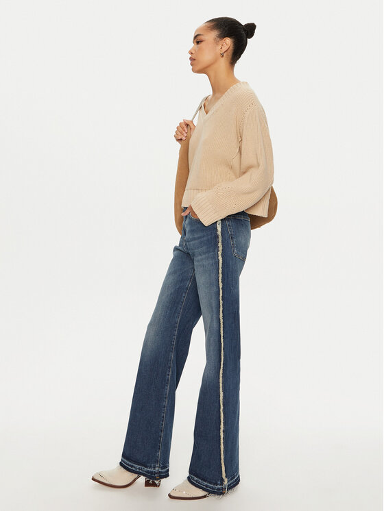 PINKO PINKO Traperice Wanda 102915 A1LQ Tamnoplava Regular Fit