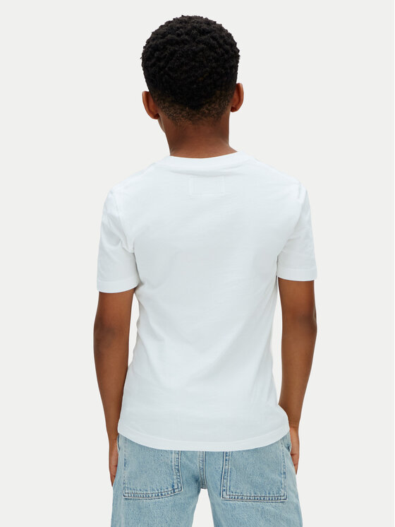Calvin Klein Jeans Calvin Klein Jeans Tričko LVCKSJA10B Biela Regular Fit