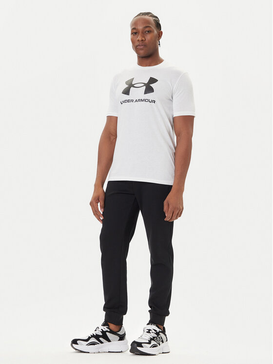 Under Armour Under Armour T-shirt Ua Sportstyle Logo Update Ss 1382911 Bianco Loose Fit