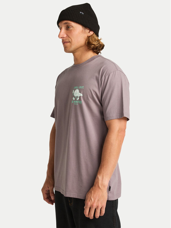 Billabong Billabong T-Shirt Gimmicks EBYZT00363 Μωβ Regular Fit