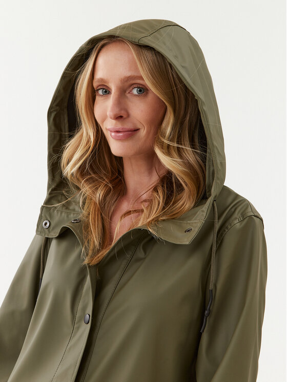 ONLY ONLY Kurtka przeciwdeszczowa 15261734 Zielony Regular Fit