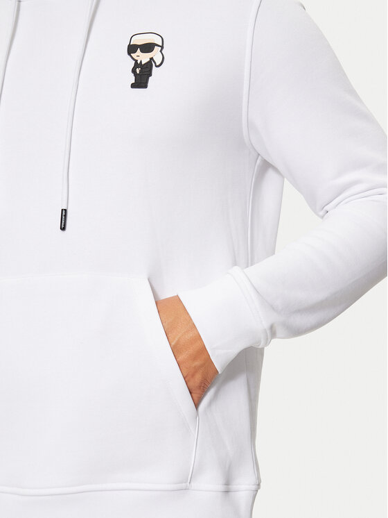 KARL LAGERFELD KARL LAGERFELD Bluză 705036 544910 Alb Regular Fit