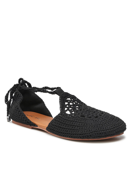 Nelli Blu Nelli Blu Halbschuhe CS21235-01 Schwarz