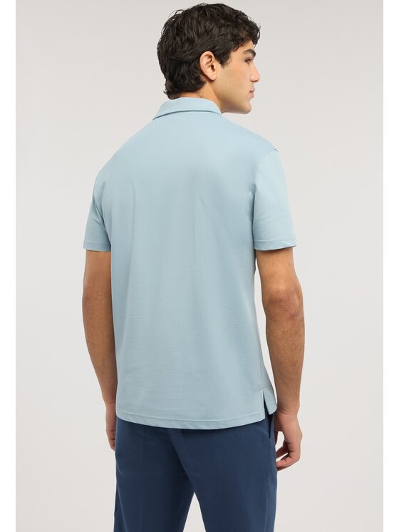 Trussardi Trussardi T-Shirt G5098000140N024 Turkusowy Regular Fit